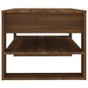 vidaXL Coffee Table Brown Oak 102x55x45 cm Engineered Wood