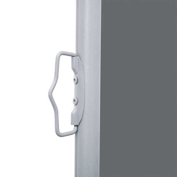 vidaXL Retractable Side Awning Anthracite 100x1000 cm