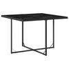 vidaXL 17 Piece Garden Dining Set with Cushions Grey Poly Rattan
