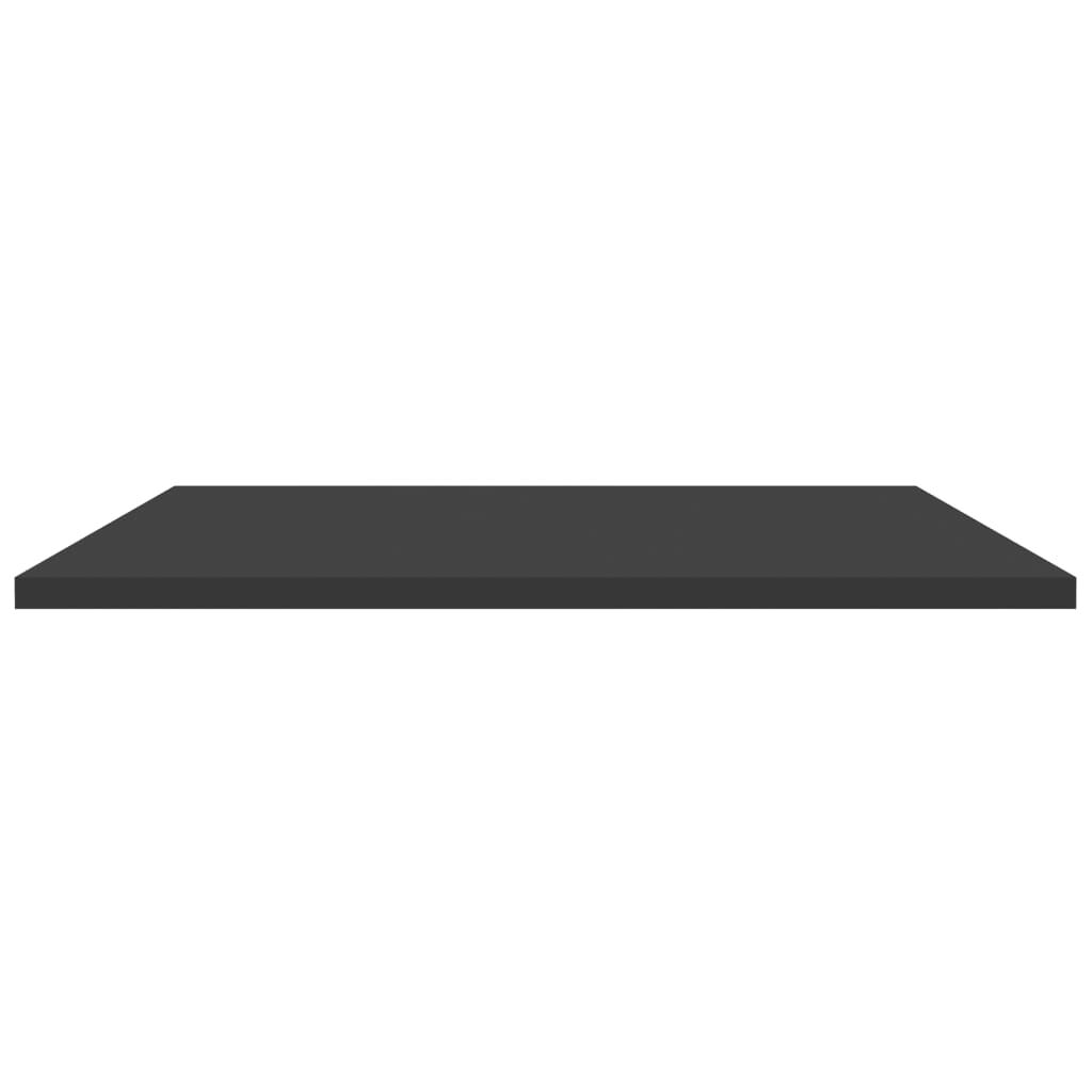 vidaXL Bookshelf Boards 8 pcs Grey 80x50x1.5 cm Engineered Wood