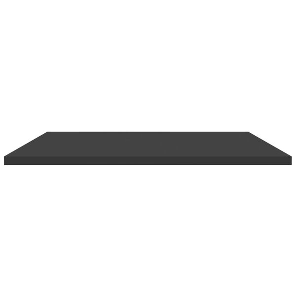 vidaXL Bookshelf Boards 8 pcs Grey 80x50x1.5 cm Engineered Wood