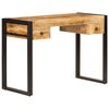 vidaXL Desk with 2 Drawers 110x50x77 cm Solid Mango Wood