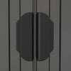 vidaXL Garden Shed Light Grey 192x1021x223 cm Galvanised Steel
