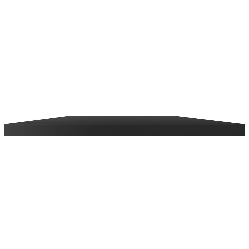 vidaXL Bookshelf Boards 4 pcs High Gloss Black 40x40x1.5 cm Engineered Wood