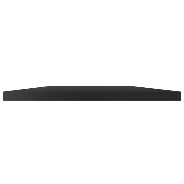 vidaXL Bookshelf Boards 4 pcs High Gloss Black 40x40x1.5 cm Engineered Wood