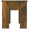 vidaXL Coffee Table Smoked Oak 101x49x52 cm Engineered Wood
