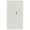 vidaXL File Cabinet Light Grey 105x40x180 cm Steel