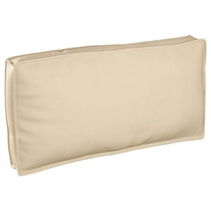 vidaXL Cushion Beige 120 x 60 x 12 cm Oxford Fabric