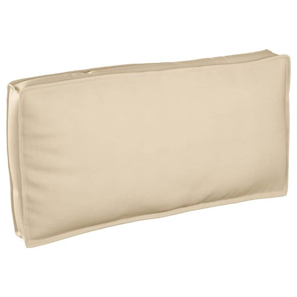 vidaXL Cushion Beige 120 x 60 x 12 cm Oxford Fabric