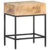 vidaXL Side Table 40x30x50 cm Solid Rough Mango Wood