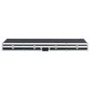 vidaXL Gun Case Black 134x35x12 cm Aluminium