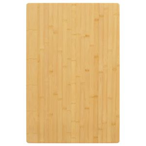 vidaXL Table Top 60x100x4 cm Bamboo