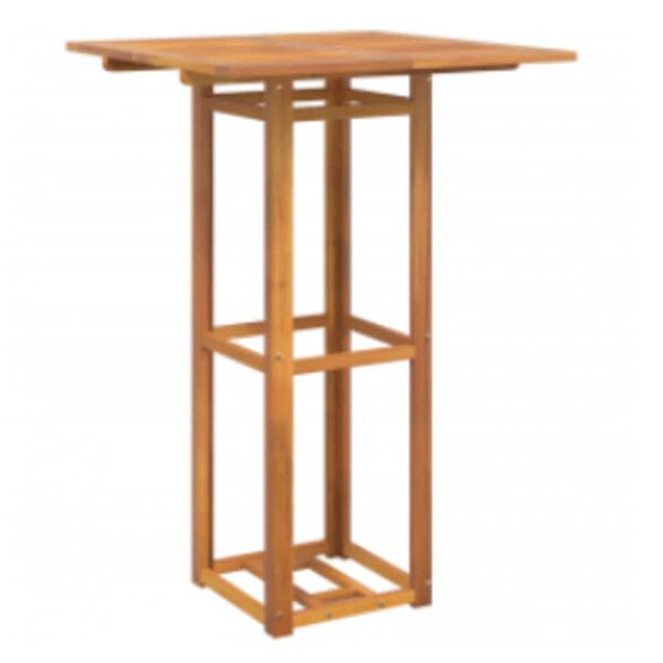 vidaXL Bistro Table 75x75x110 cm Solid Wood Acacia