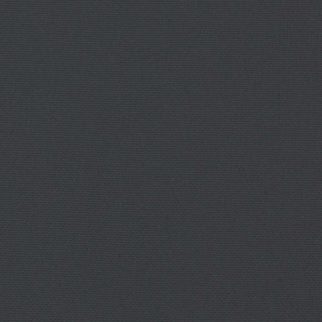 vidaXL Garden Bench Cushion Black 200x(50+50)x7cm Oxford Fabric