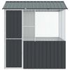 vidaXL Bird Cage Anthracite 215 x 209 x 230 cm Galvanised steel