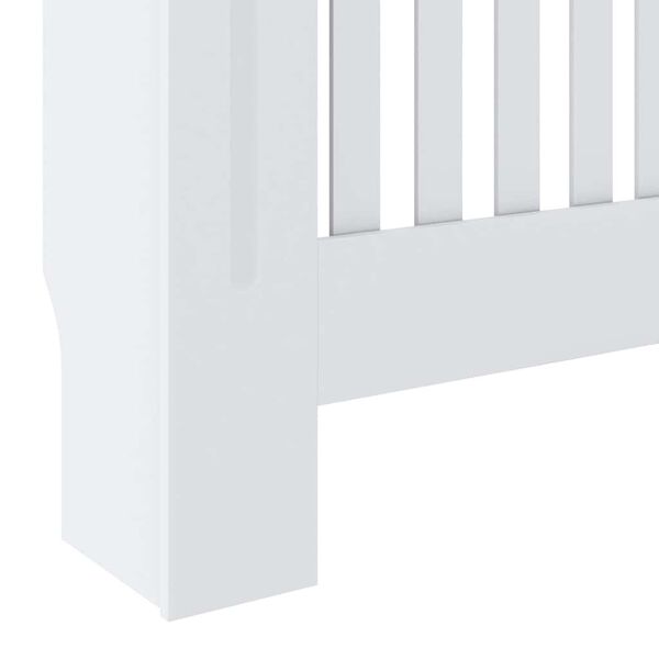 vidaXL MDF Radiator Cover White 78 cm