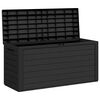 vidaXL Garden Storage Box Anthracite 116x44x55 cm