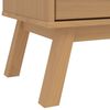 vidaXL Drawer Cabinet OLDEN Brown Solid Wood Pine