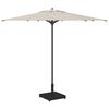 vidaXL Outdoor Umbrella Base Black 45 x 45 x 31.5 cm Steel , Concrete