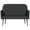 vidaXL Bench Black 107x80x81 cm Faux Leather
