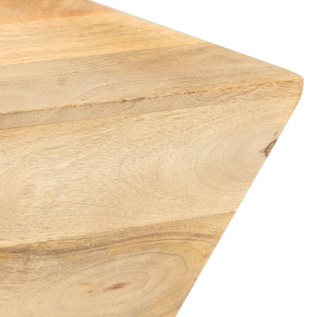 vidaXL Coffee Table V-shape 66x66x30 cm Solid Mango Wood