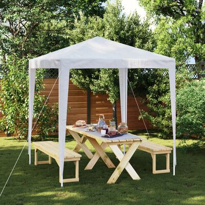 vidaXL Party Tent 2x2 m White