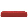 vidaXL Pallet Cushion Red Oxford Fabric