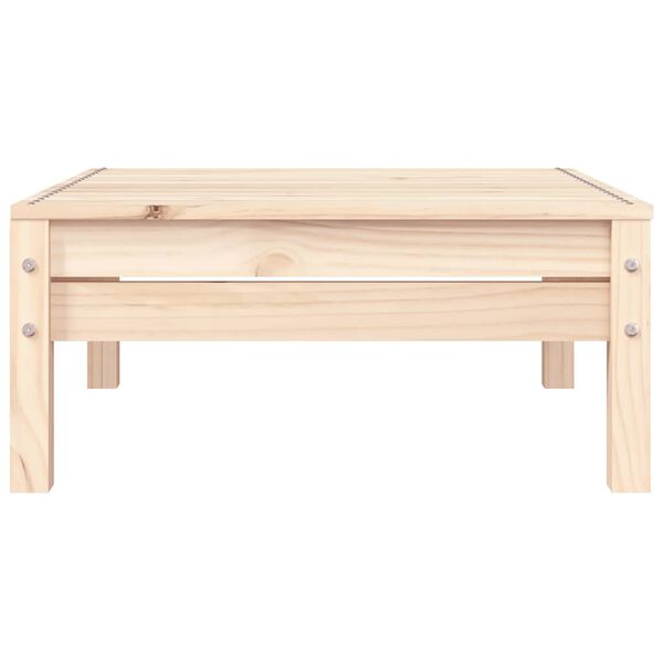 vidaXL Garden Sofa 3-Seater Solid Wood Pine