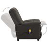 vidaXL Electric Massage Chair Taupe Fabric