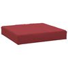 vidaXL Pallet Cushions 3 pcs Wine Red Oxford Fabric
