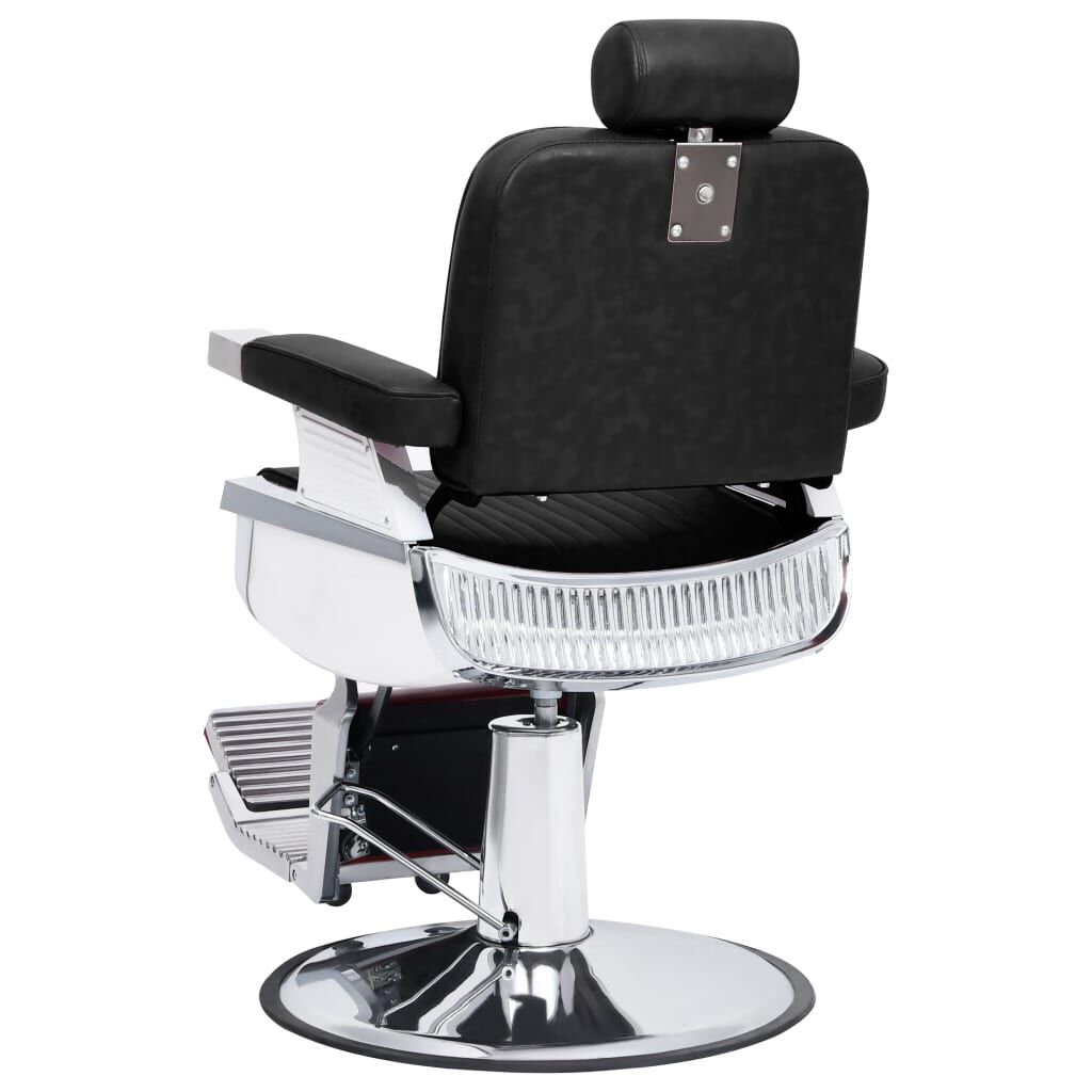 vidaXL Barber Chair Black 68x69x116 cm Faux Leather