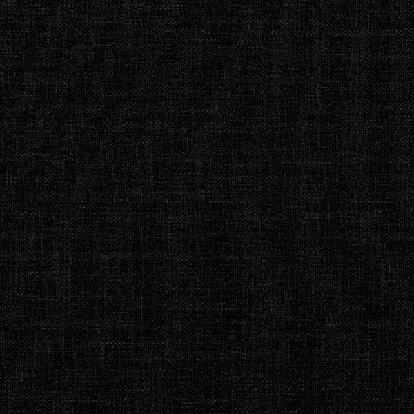 vidaXL Chaise Longue Black Fabric