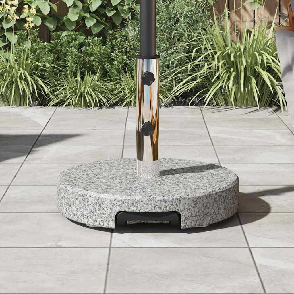 vidaXL Parasol Base Grey 45 x 45 x 37.5 cm Granite