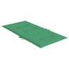 vidaXL Garden Lowback Chair Cushions 6 pcs Green 100x50x3 cm Oxford Fabric