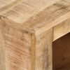 vidaXL Bedside Cabinet 40x30x50 cm Rough Mango Wood