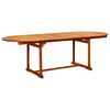 vidaXL 7 Piece Garden Dining Set Solid Wood Acacia