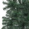 vidaXL Corner Artificial Pre-lit Christmas Tree Green 120 cm PVC