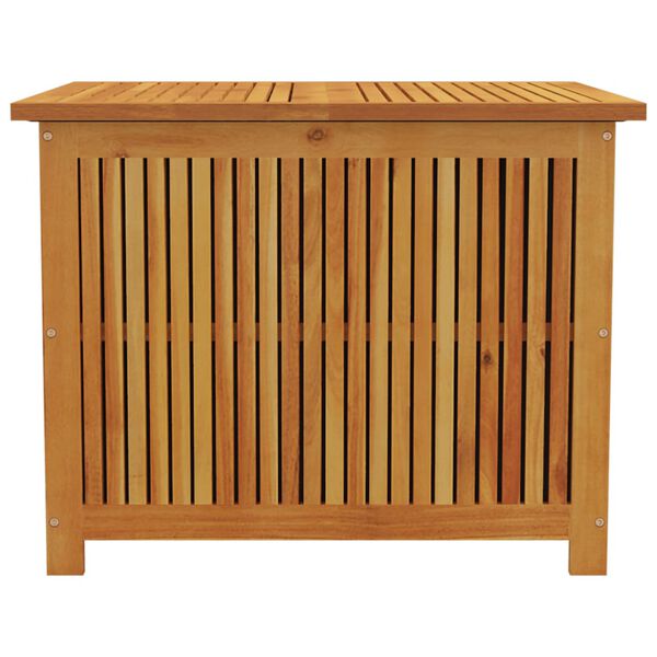vidaXL Garden Storage Box 75x75x58 cm Solid Wood Acacia