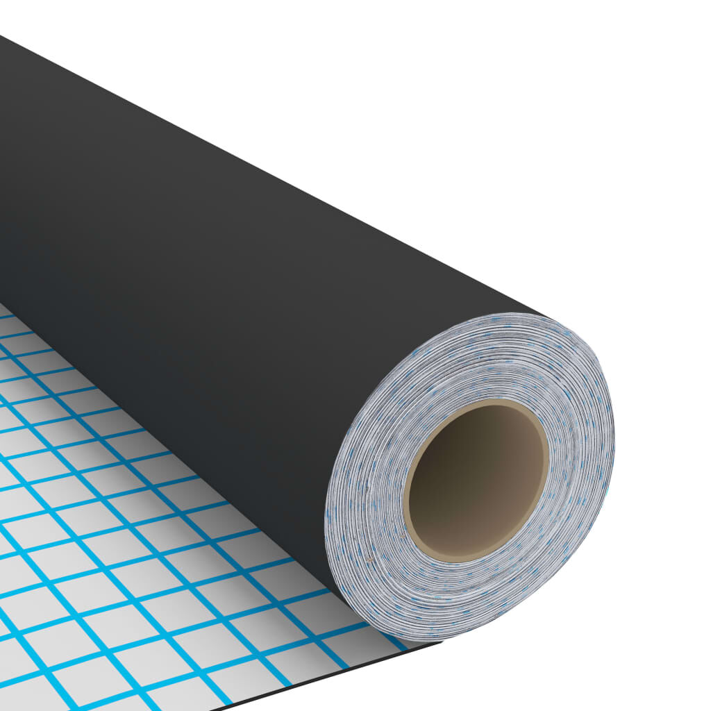 vidaXL Self-adhesive Furniture Films 2 pcs Black 500x90 cm PVC