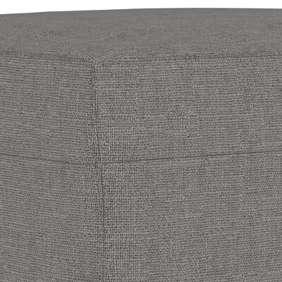 vidaXL Bench Dark Grey 70x35x41 cm Fabric