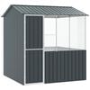 vidaXL Bird Cage Anthracite 215 x 209 x 230 cm Galvanised Steel
