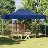 vidaXL Professional Folding Party Tent 3x4 m Steel Blue