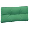 vidaXL Pallet Cushions 5 pcs Green Fabric