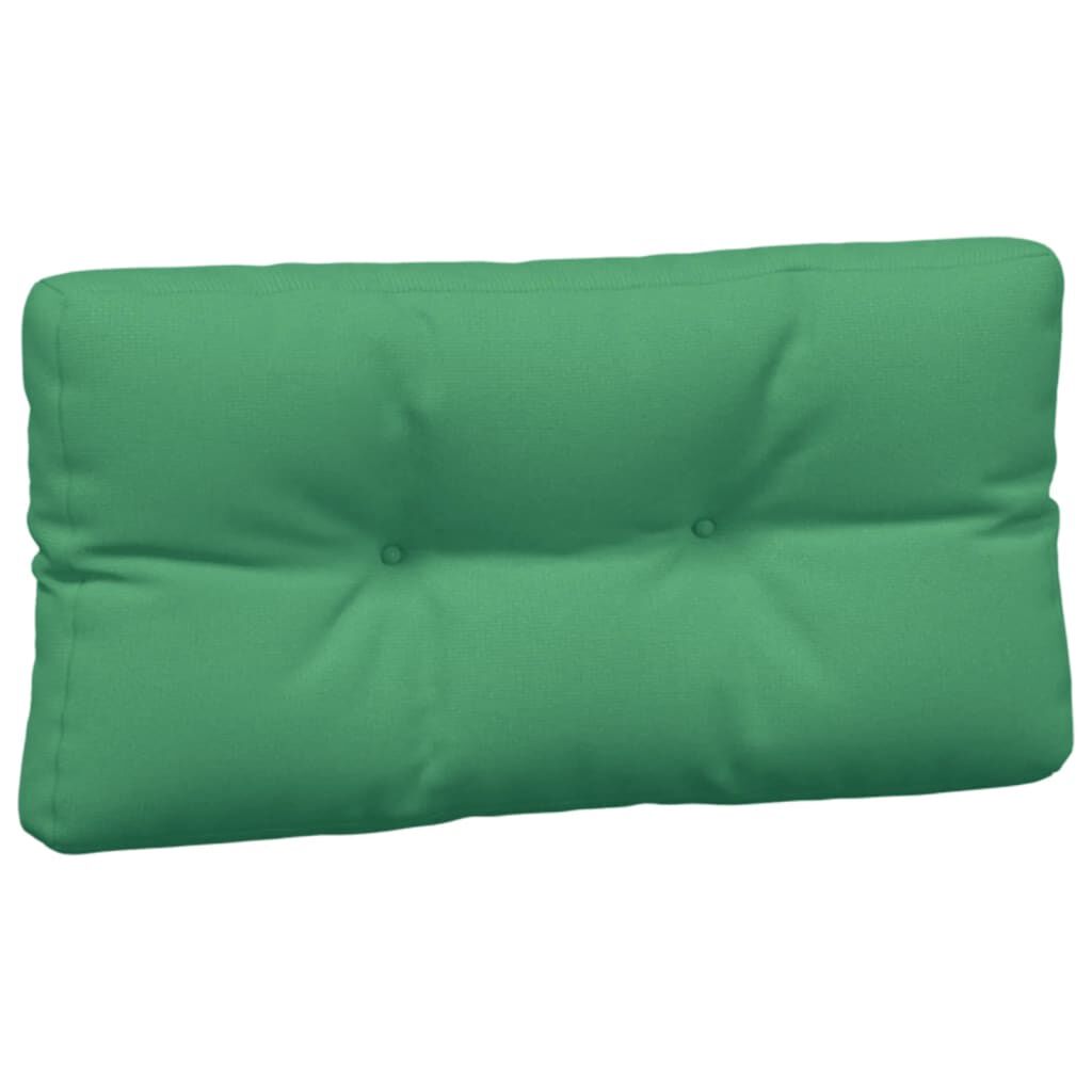 vidaXL Pallet Cushions 5 pcs Green Fabric
