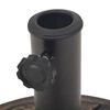 vidaXL Parasol Base Resin Round Bronze 9 kg