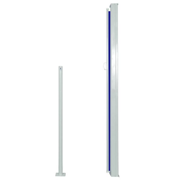 vidaXL Retractable Side Awning 160 x 500 cm Blue