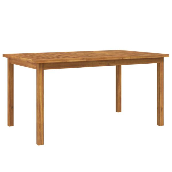 vidaXL 5 Piece Garden Dining Set Solid Wood Acacia