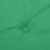 vidaXL Garden Highback Chair Cushions 4 pcs Green 120x50x3 cm Fabric