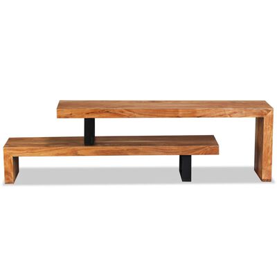 vidaXL TV Stand Solid Acacia Wood