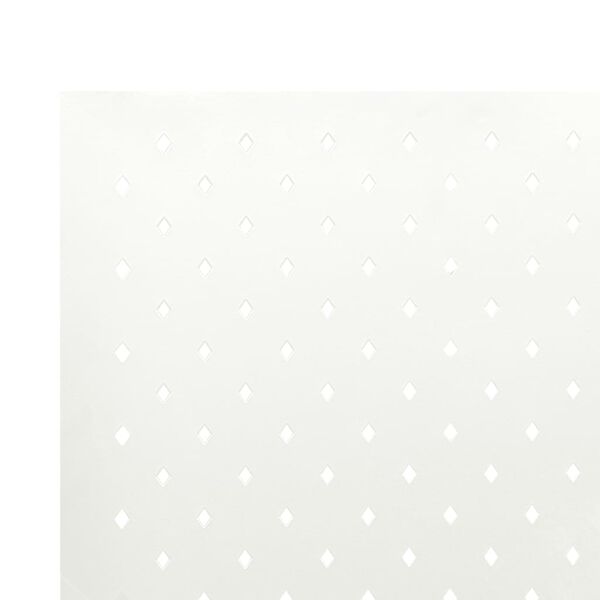 vidaXL 3-Panel Room Divider White 120x180 cm Steel
